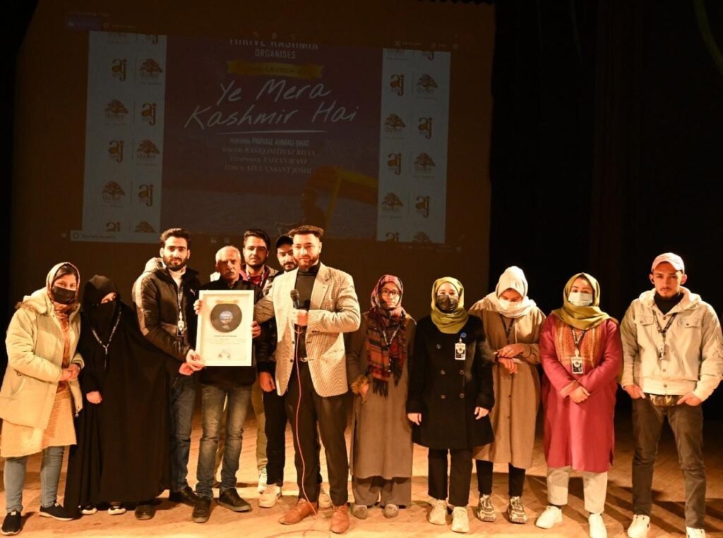 Music Brings Joy to Tagore Hall New Song Launch Captivates Audience