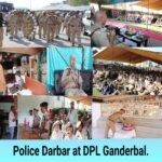 SSP GANDERBAL SHRI WASIM QADRI-JKPS HELD INTERACTION/DARBAR WITH JAWANS AT DPL GANDERBAL