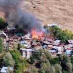 Over 70 Houses Gutted As Major Fire Rages In Kishtwar