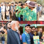 Satish Sharma Witnesses Final Match of Talent Hunt U19 Cricket Tournament at Safapora