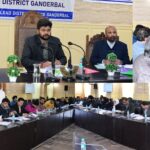 DC Ganderbal reviews performances of banks, departments at DLRC/DCC