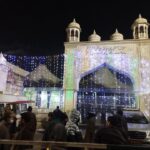 Hazratbal Shrine Beaming with Lights as Thousands Gather for Shab-e-Meraj Prayers