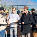 Shahid Jeelani, Honoured on Republic Day by Tehsil Administration Lar