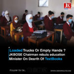 Loaded Trucks or Empty Hands?: JKBOSE Chairman rebuts education minister on dearth of textbooks