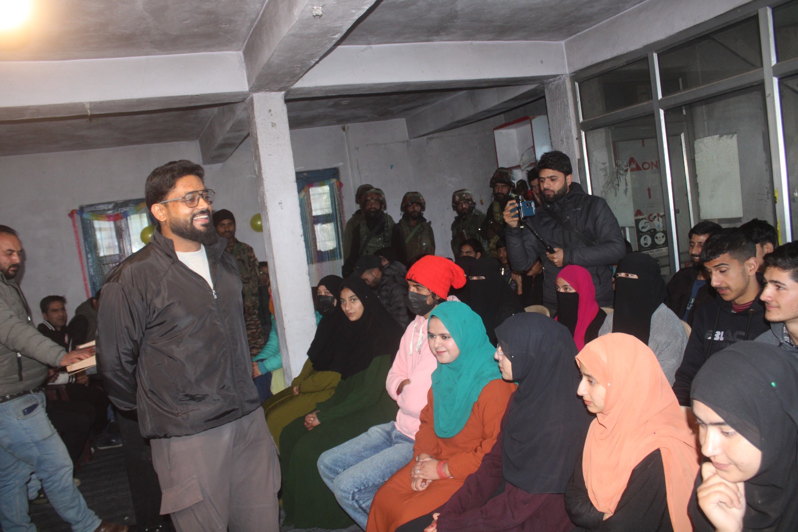 12 Rashtriya Rifles initiated a Computer Cadre at ACSA Institute- Banihal