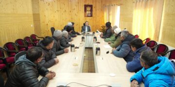 Delegation of Transport Associations calls on Chief Secretary, Ladakh Delegation of Transport Associations calls on Chief Secretary, Ladakh