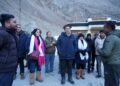 Chief Secretary Ashish Kundra arrives in Nubra on Two-Day visit to review developmental works