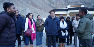 Chief Secretary Ashish Kundra arrives in Nubra on Two-Day visit to review developmental works