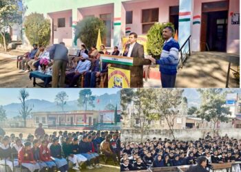 ADC Nowshera interacts with students preparing for Board Exams