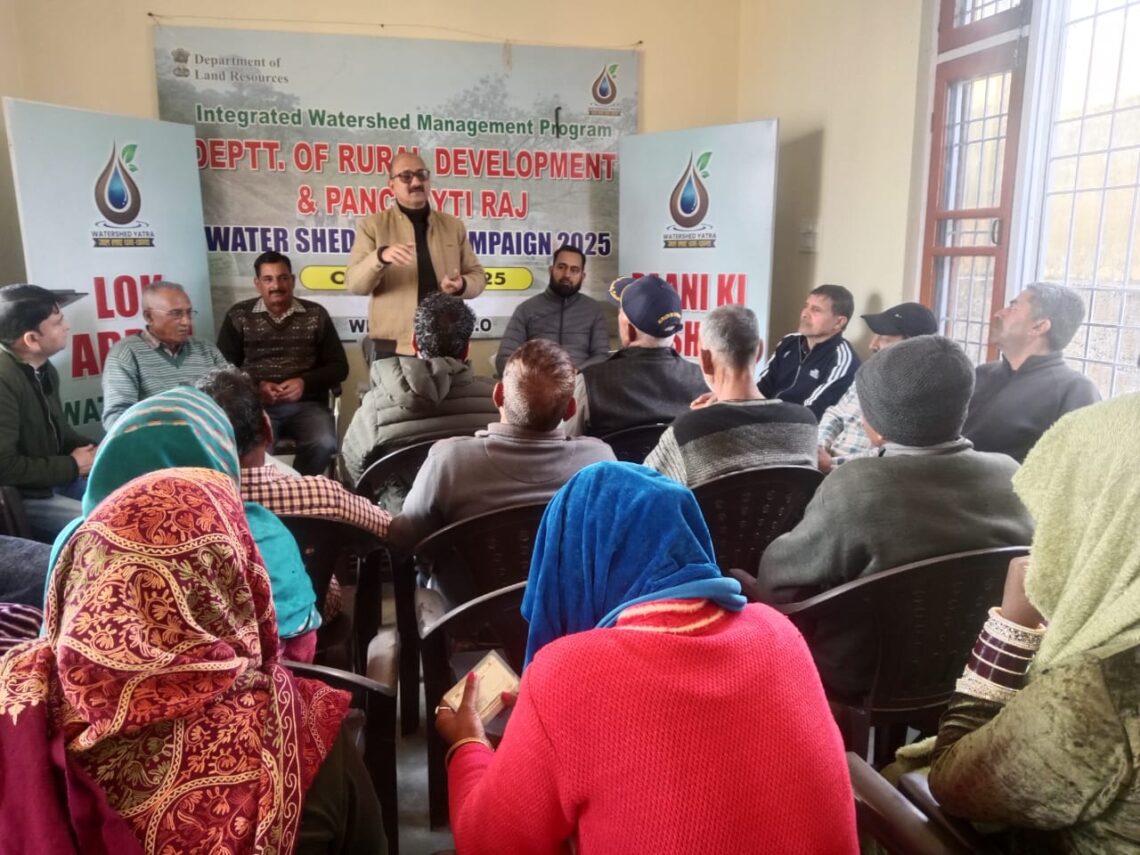 Area Marketing Office Udhampur organises awareness-cum-sensitization camp under Vande Mataram Phase-II campaign