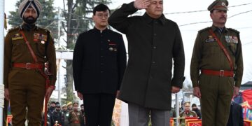 Javid Dar Unfurls Tricolour, Baramulla Celebrates 77th Republic Day with Grandeur Javid Dar Unfurls Tricolour, Baramulla Celebrates 77th Republic Day with Grandeur