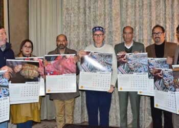 CM Omar Abdullah unveils Handicrafts & Handloom Department’s Calendar 2026