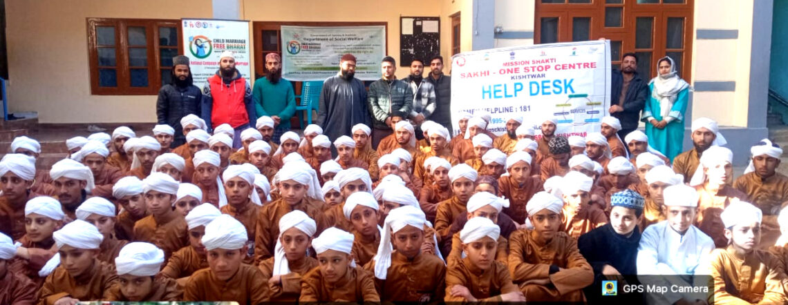 CPD Kishtwar appeals to religious leaders to verify age before solemnising marriages