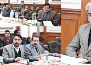 CS assesses roadmap to strengthen disaster preparedness across J&K