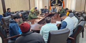 DC Ramban reviews progress of NH-44 four-laning project, security arrangements from Nashri to Banihal