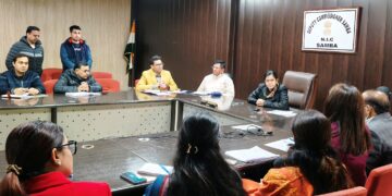 DC Samba reviews implementation of PM Shram Yogi Maandhan Scheme