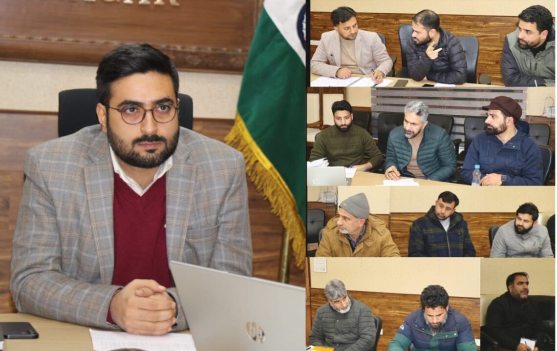 DC Srinagar reviews progress on digitization & modernization of land records in the district
