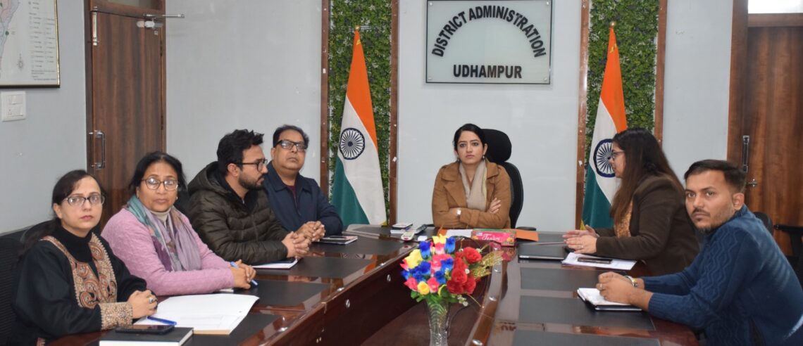 DC Udhampur reviews implementation of PM Shram Yogi Maandhan scheme DC Udhampur reviews implementation of PM Shram Yogi Maandhan scheme