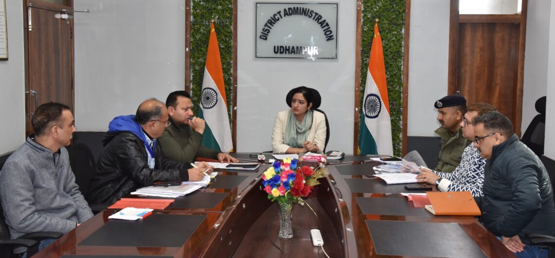 DC reviews multi-departmental district taskforce measures to curb illegal mining in Udhampur DC reviews multi-departmental district taskforce measures to curb illegal mining in Udhampur