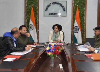 DC reviews multi-departmental district taskforce measures to curb illegal mining in Udhampur