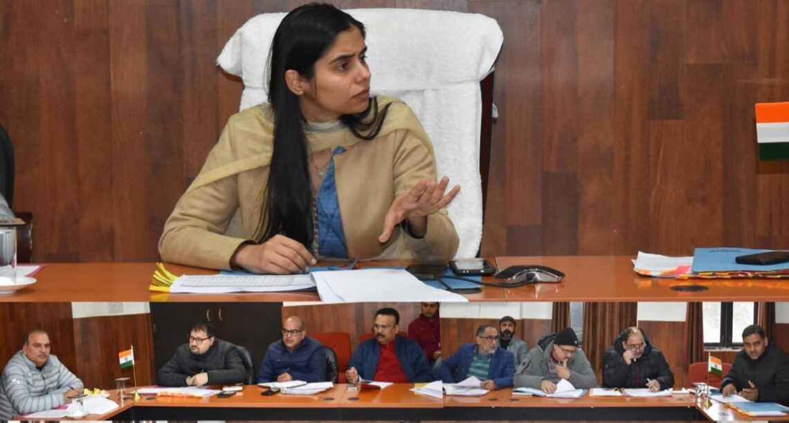 DDC Reasi reviews progress of District, UT Capex Works, emphasizes timeline completion