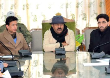 Deputy CM inspects snow hit areas of Pulwama, Shopian; reviews relief measures, development works