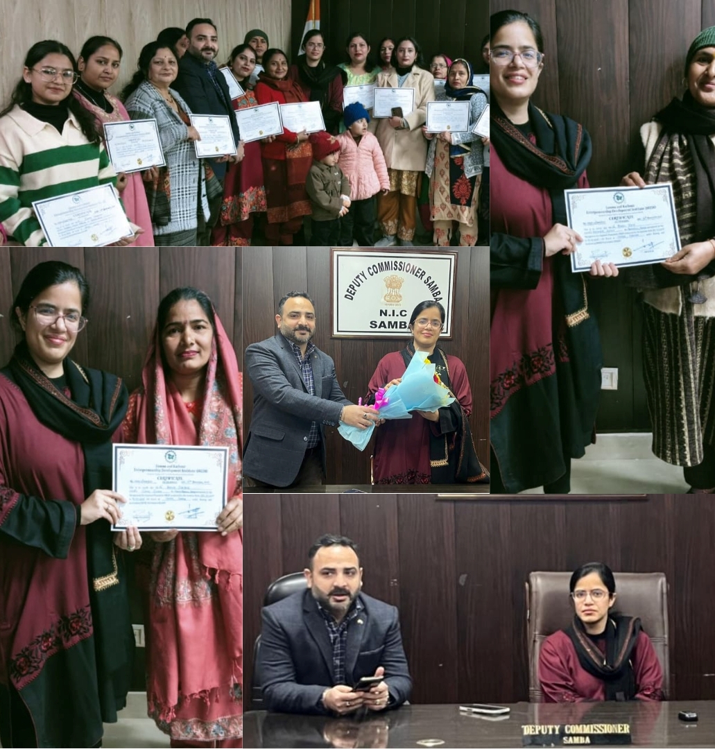 22 youth complete MDP-4 training at JKEDI Samba 22 youth complete MDP-4 training at JKEDI Samba