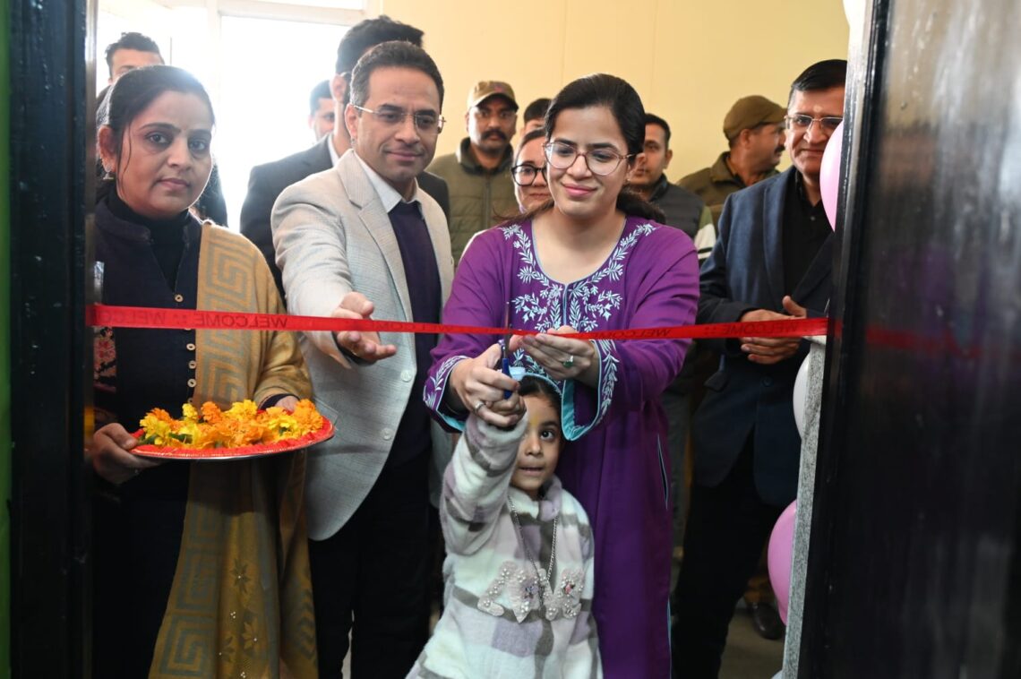 Deputy Commissioner inaugurates Creche Facility at DC office Samba to support working parents