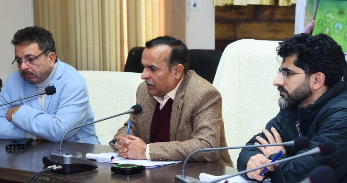 Director Agriculture Jammu reviews implementation of HADP, other schemes