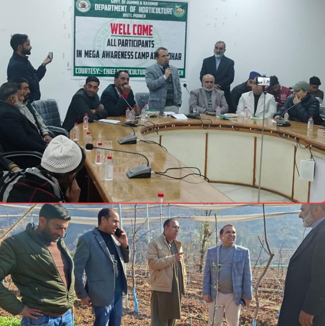 DHJ takes stock of Horticulture activities in Poonch district