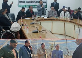 DHJ takes stock of Horticulture activities in Poonch district