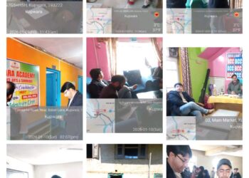 District Admin Kupwara conducts inspection of Coaching Centres