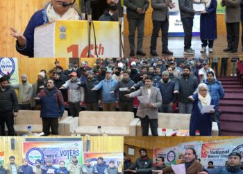 National Voters’ Day 2026 Celebrated Across Bandipora; DC Calls for Greater Youth Participation in Democratic Process