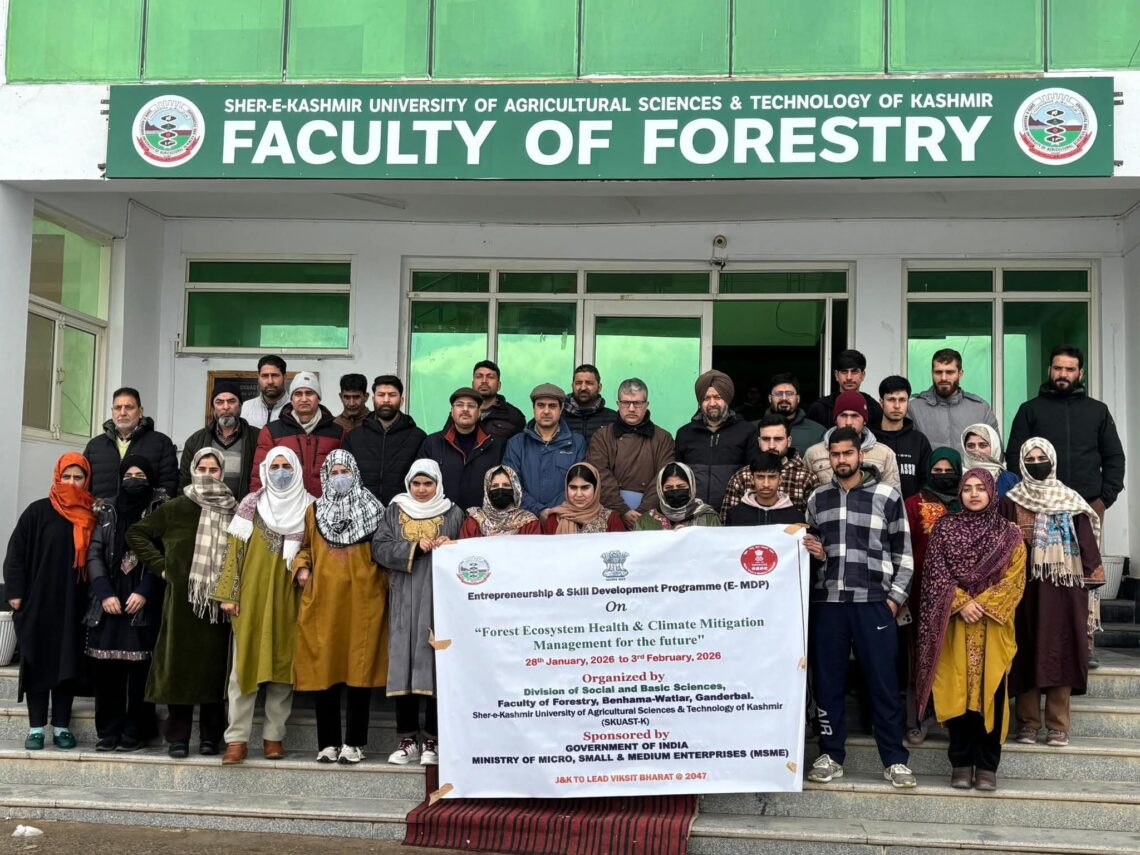 The Faculty of Forestry, Division of Social and Basic Sciences, SKUAST-K, on Tuesday kick-started a one-week training programme