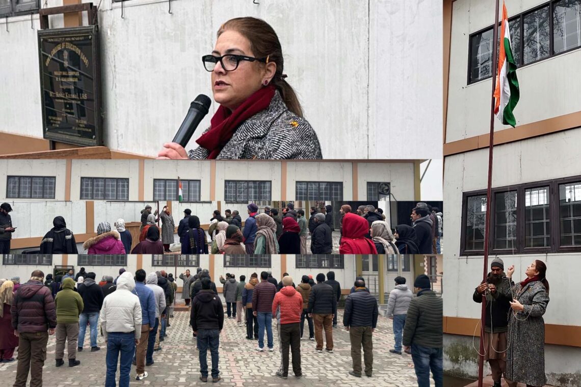 GCOE celebrates 77th Republic Day with patriotism