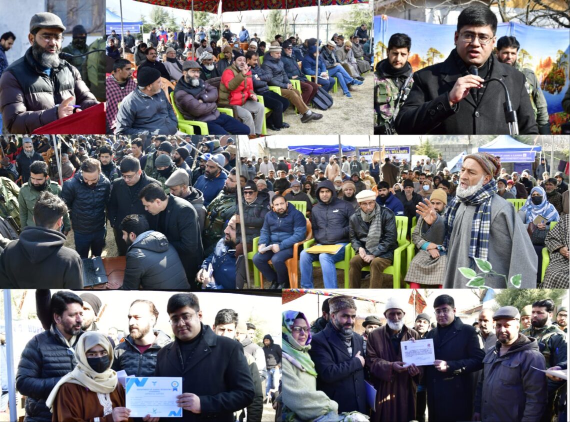 DC Ganderbal chairs Public Outreach Programme at Kijpara, Kangan DC Ganderbal chairs Public Outreach Programme at Kijpara, Kangan