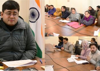 DC Ganderbal reviews progress achieved under TB Mukt Bharat initiative