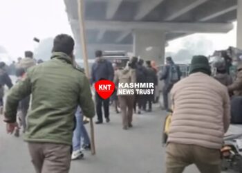 Police cane charge aspirants protesting during BSF recruitment drive in Jammu