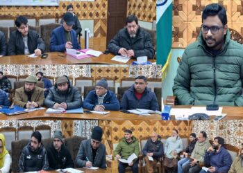 Deputy Commissioner Kupwara Chairs Youth Engagement and Empowerment Plan