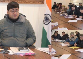Monthly NCORD Meeting Held in Ganderbal