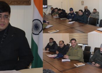 DC Ganderbal reviews Winter and Snow preparedness ahead of predicted Snowfall