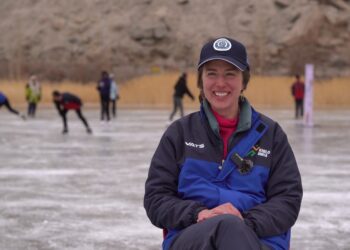 How a Ladakh lover from US, coach Natalie Falsgraf giving back to local community through her figure skating expertise