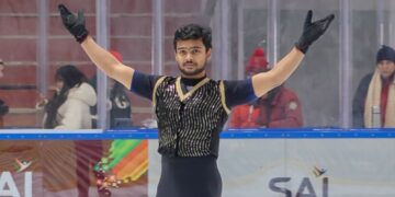 On Khelo India Winter Games debut, Kerala’s Abhijith Amal Raj returns to ice and brings more than winning gold