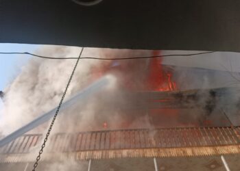 Guest House Destroyed in Srinagar Fire, Adjacent Structures Damaged