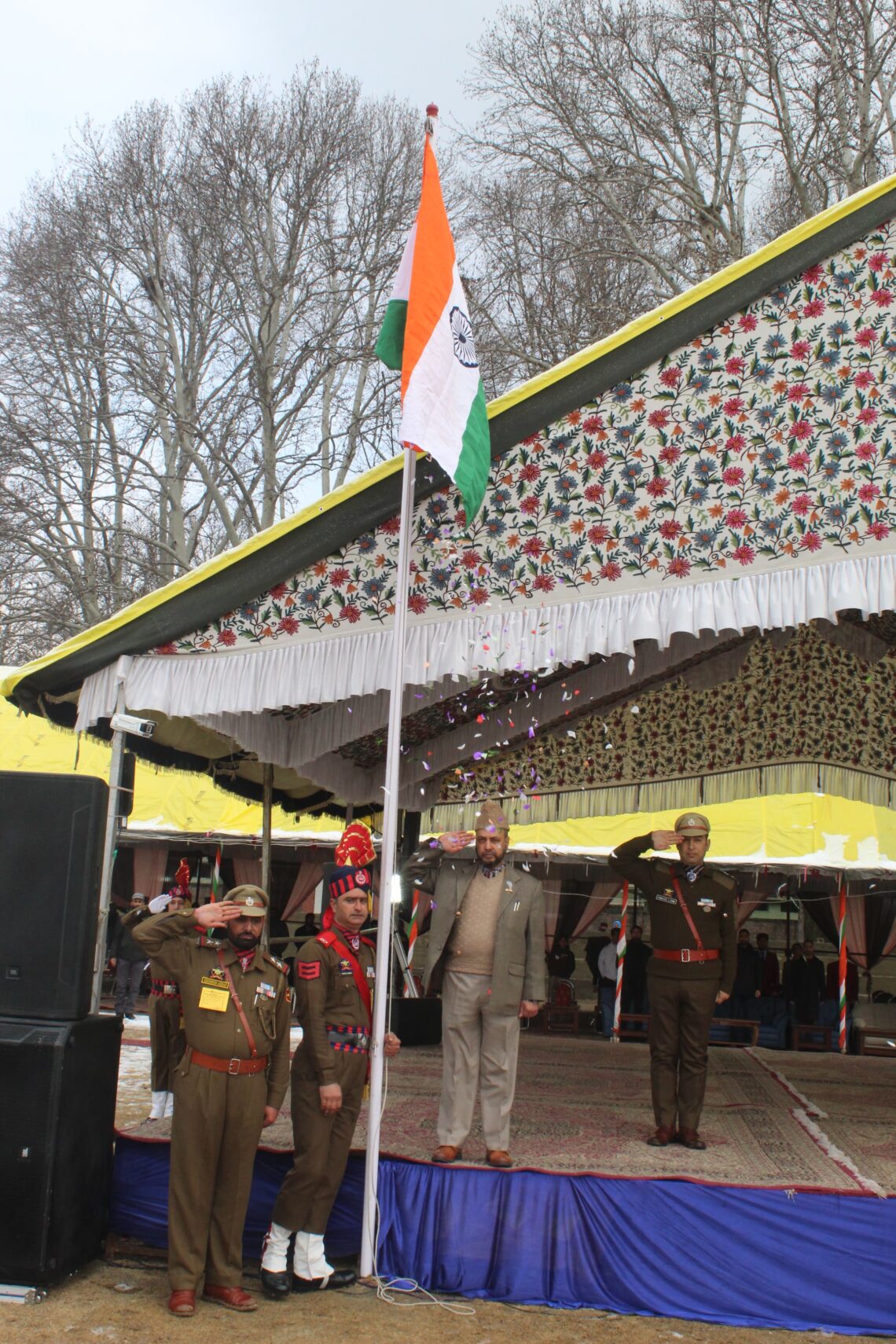 FULL DRESS REHEARSAL FOR FORTHCOMING REPUBLIC DAY–2026 HELD AT QAMARIYA STADIUM, GANDERBAL