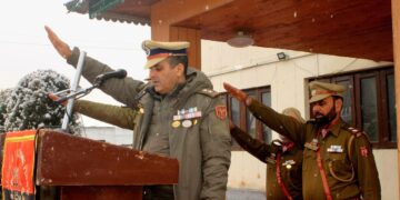 GANDERBAL POLICE OBSERVES “NATIONAL VOTER’S DAY–2026” WITH PLEDGE CEREMONY AT DPO GANDERBAL