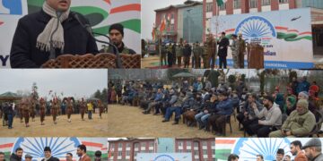 77th Republic Day: DC Ganderbal unfurls National Flag at Mini Secretariat Ganderbal 77th Republic Day: DC Ganderbal unfurls National Flag at Mini Secretariat Ganderbal