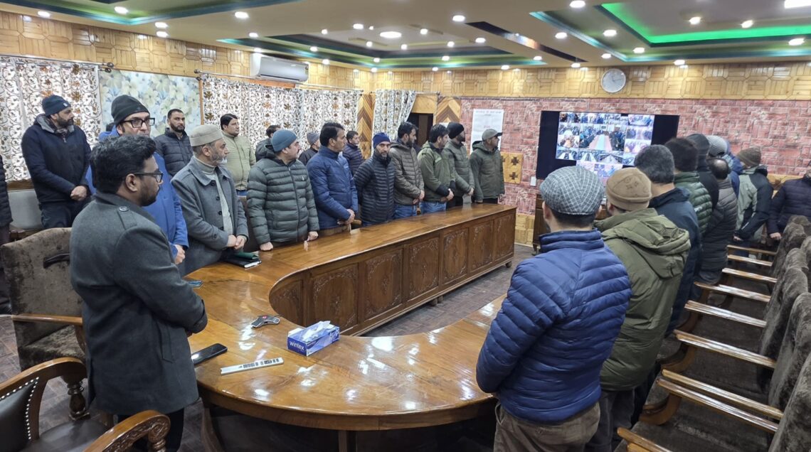 District Administration Kupwara Observes Two-Minute Silence to Honour Freedom Martyrs
