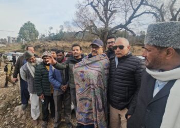 Javed Rana visits border villages of Mendhar; reviews development works