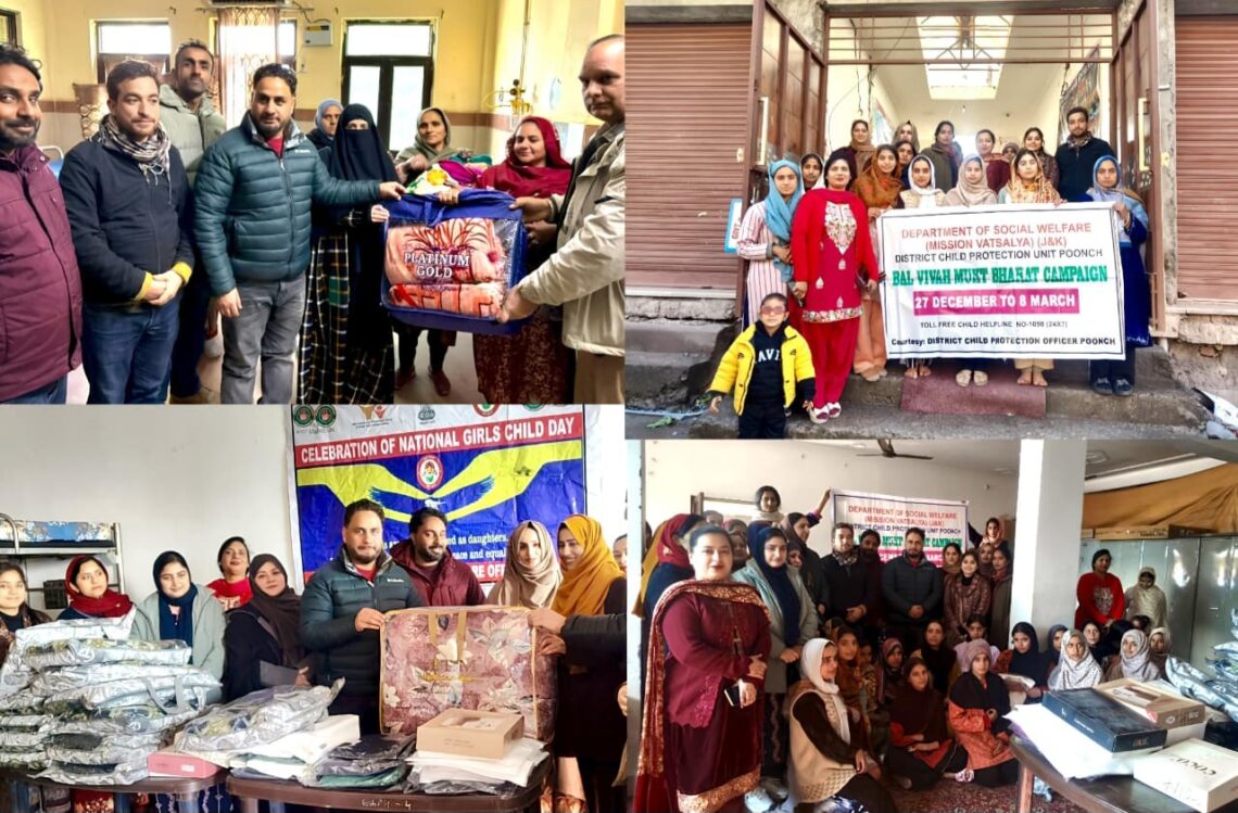 National Girl Child Day celebrated in Poonch under Beti Bachao Beti Padhao
